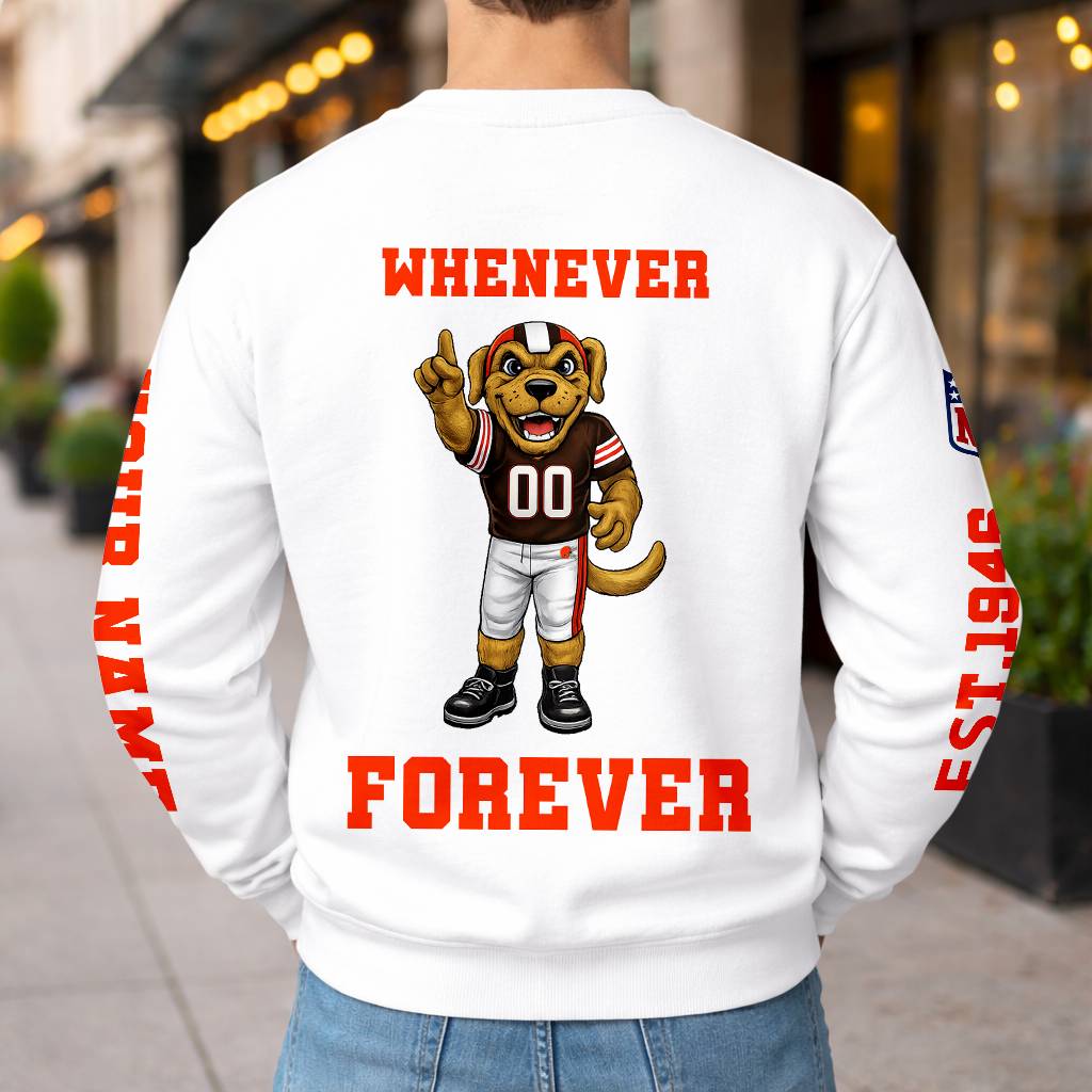 LIMITED EDITION - NEW CUSTOMIZED NFL29 CLB CLEVELAND BROWNS UNISEX T-SHIRT, POLO, HOODIE & JACKETS