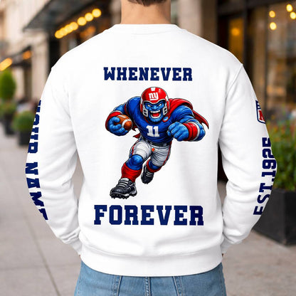 LIMITED EDITION - NEW CUSTOMIZED NFL32 NYG NEW YORK GIANTS UNISEX T-SHIRT, POLO, HOODIE & JACKETS
