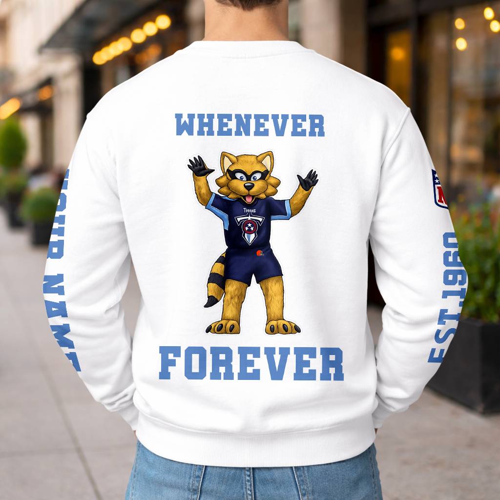 LIMITED EDITION - NEW CUSTOMIZED NFL31 TST TENNESSEE TITANS UNISEX T-SHIRT, POLO, HOODIE & JACKETS