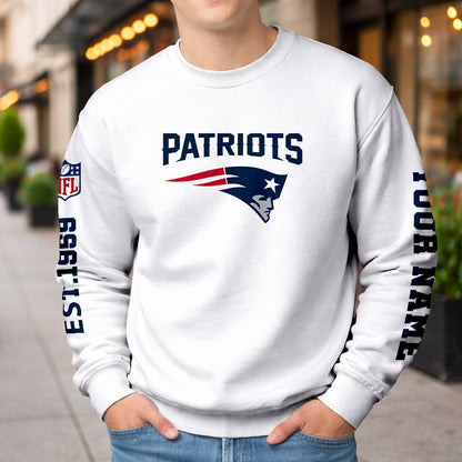 LIMITED EDITION - NEW CUSTOMIZED NFL27 NEP NEW ENGLAND PATRIOTS UNISEX T-SHIRT, POLO, HOODIE & JACKETS