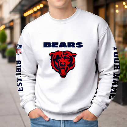 LIMITED EDITION - NEW CUSTOMIZED NFL26 CCB CHICAGO BEARS UNISEX T-SHIRT, POLO, HOODIE & JACKETS