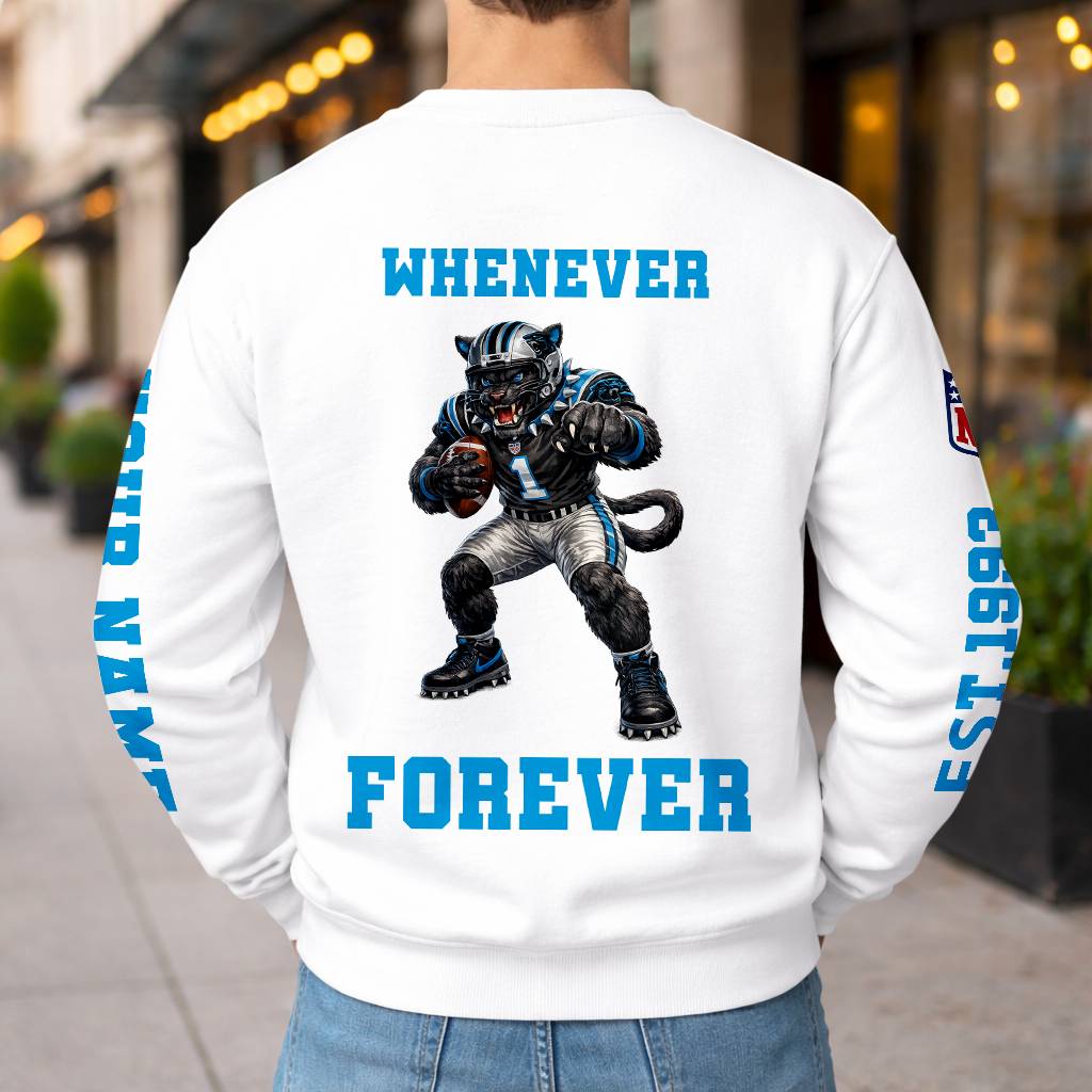 LIMITED EDITION - NEW CUSTOMIZED NFL23 CLP CAROLINA PANTHERS UNISEX T-SHIRT, POLO, HOODIE & JACKETS