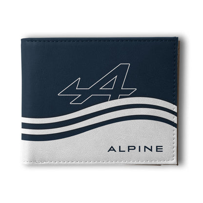 F1 Formula All-over Print Men Leather Wallet