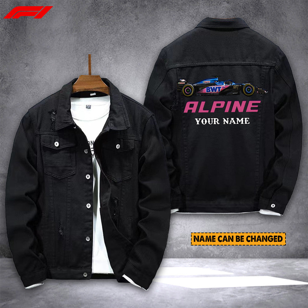 F1 Formula 2025 Denim Jacket