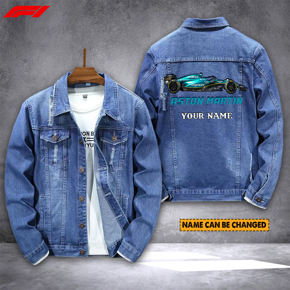 F1 Formula 2025 Denim Jacket