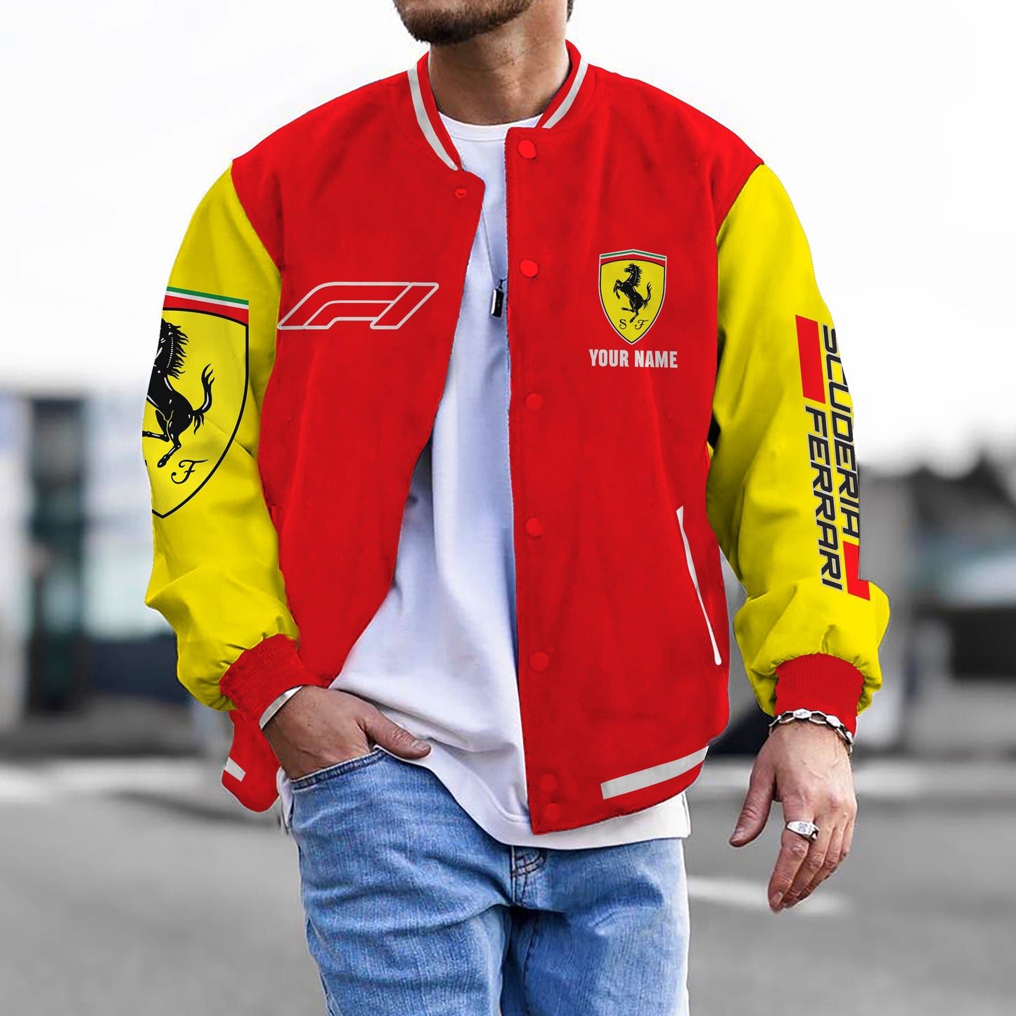 F1 Formula 2025 Baseball & Bomber Jacket
