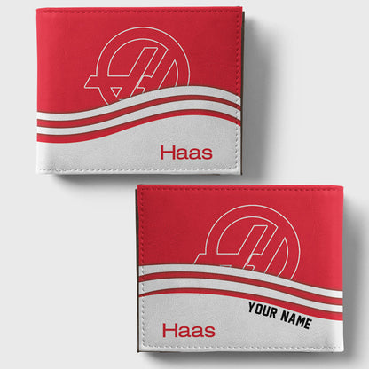 F1 Formula All-over Print Men Leather Wallet