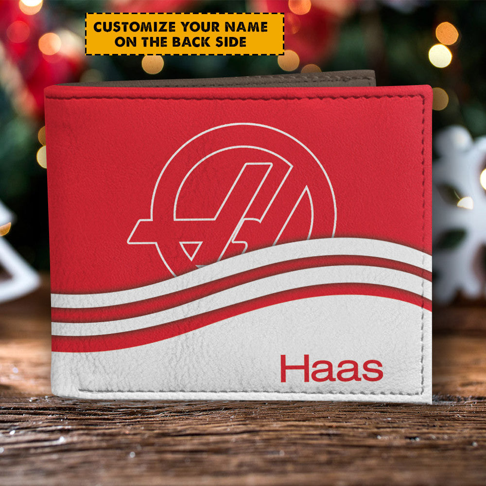 F1 Formula All-over Print Men Leather Wallet