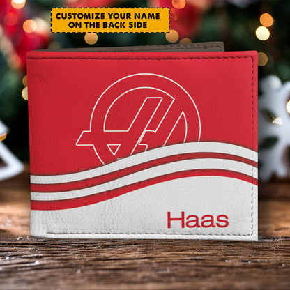 F1 Formula All-over Print Men Leather Wallet