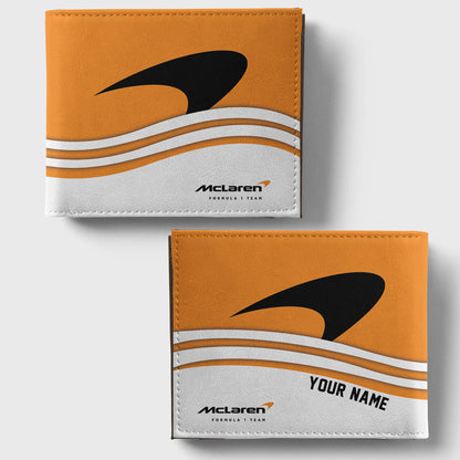 F1 Formula All-over Print Men Leather Wallet