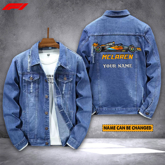 F1 Formula 2025 Denim Jacket