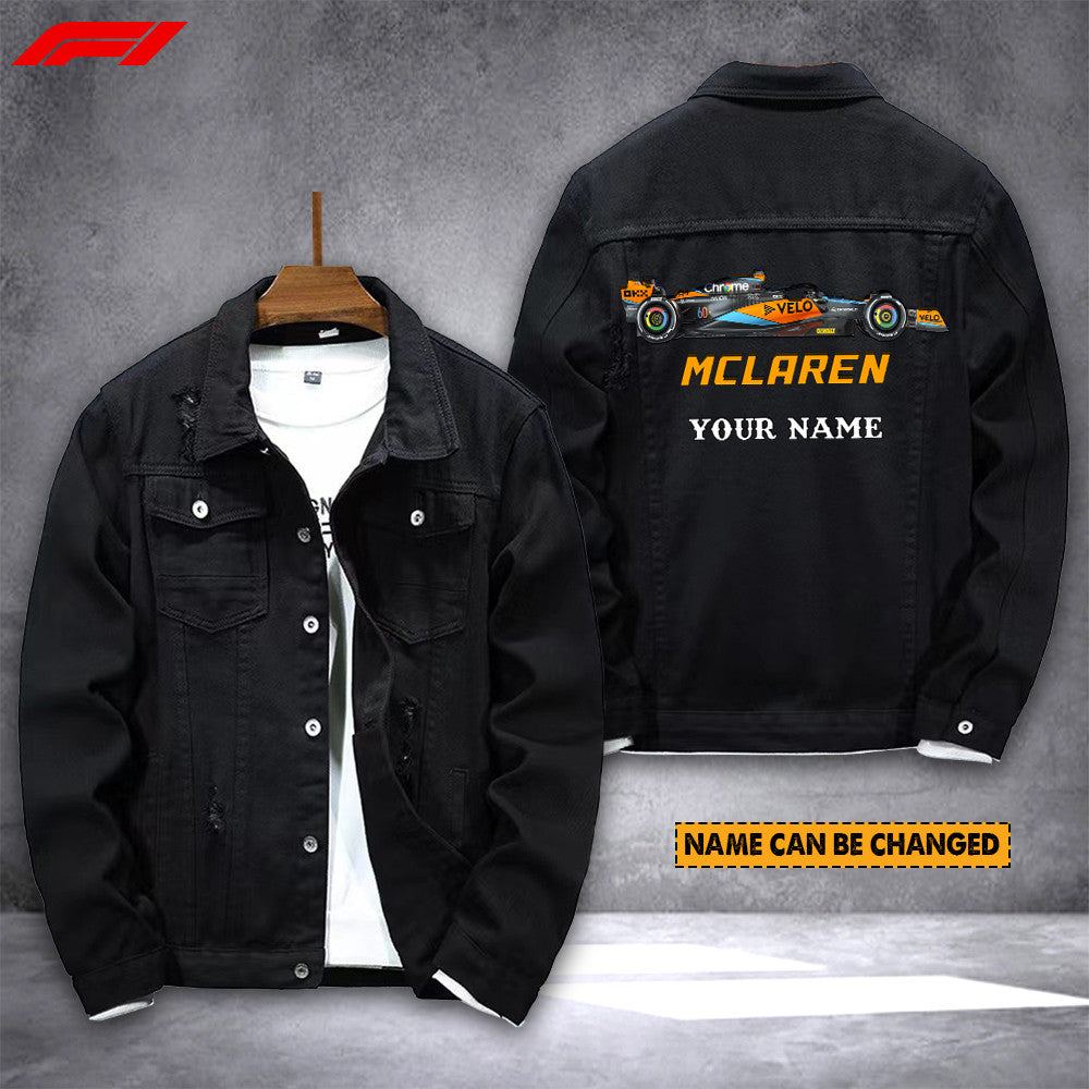 F1 Formula 2025 Denim Jacket