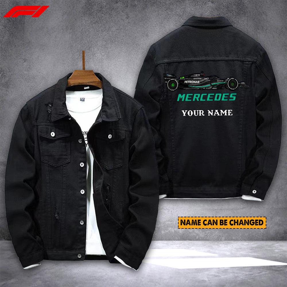 F1 Formula 2025 Denim Jacket