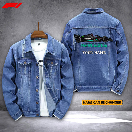 F1 Formula 2025 Denim Jacket