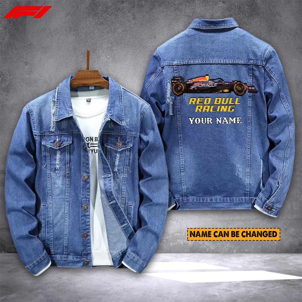 F1 Formula 2025 Denim Jacket