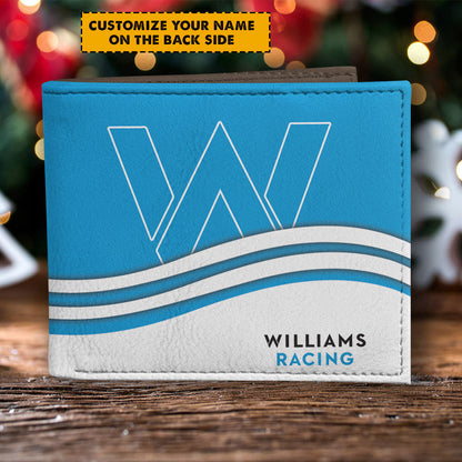 F1 Formula All-over Print Men Leather Wallet