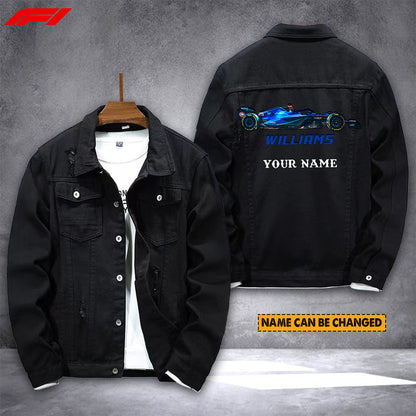 F1 Formula 2025 Denim Jacket