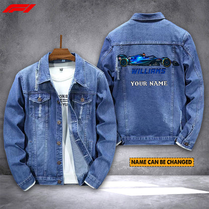F1 Formula 2025 Denim Jacket