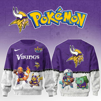 LIMITED EDITION - NEW CUSTOMIZED NFL05 MVK MINNESOTA VIKINGS UNISEX T-SHIRT, SWEATSHIRT & HOODIE