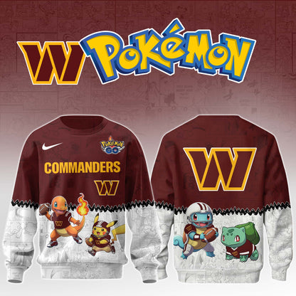 LIMITED EDITION - NEW CUSTOMIZED NFL12 WTC WASHINGTON COMMANDERS UNISEX T-SHIRT, SWEATSHIRT & HOODIE