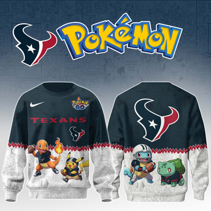LIMITED EDITION - NEW CUSTOMIZED NFL15 HTT HOUSTON TEXANS UNISEX T-SHIRT, SWEATSHIRT & HOODIE