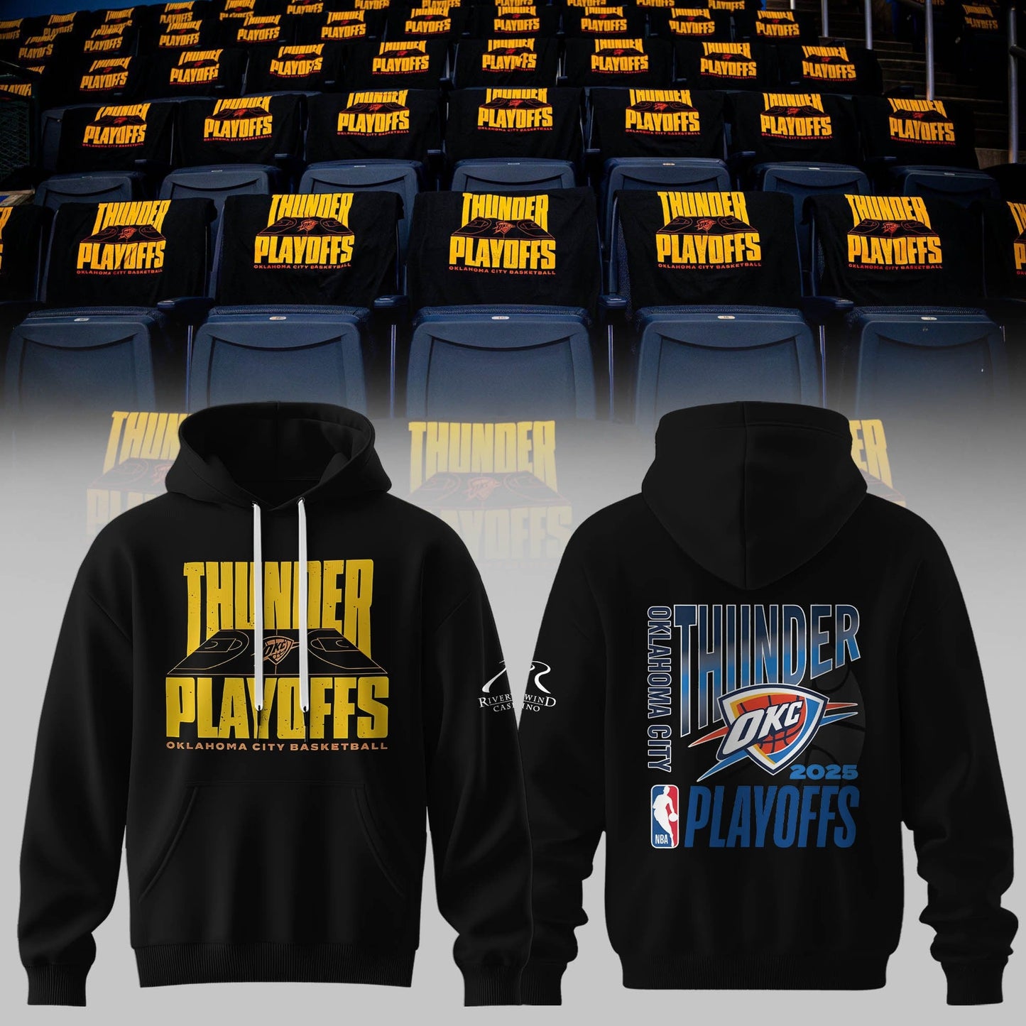 Oklahoma City Thunder Premium Unisex Hoodie (Kids & Adults)