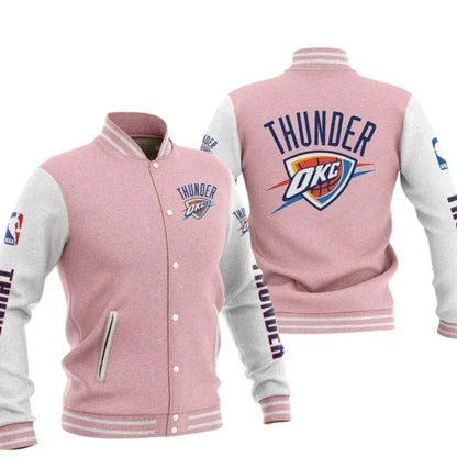 Oklahoma City Thunder Baseball Jacket