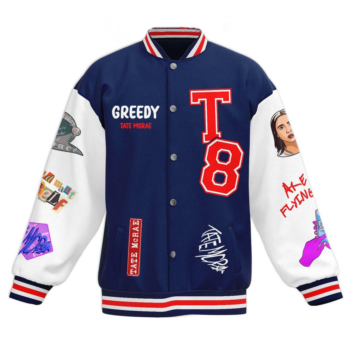 Tate McRae Baseball Jacket – The Perfect Gift