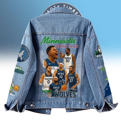 NBA Special Edition Unisex Denim Jacket
