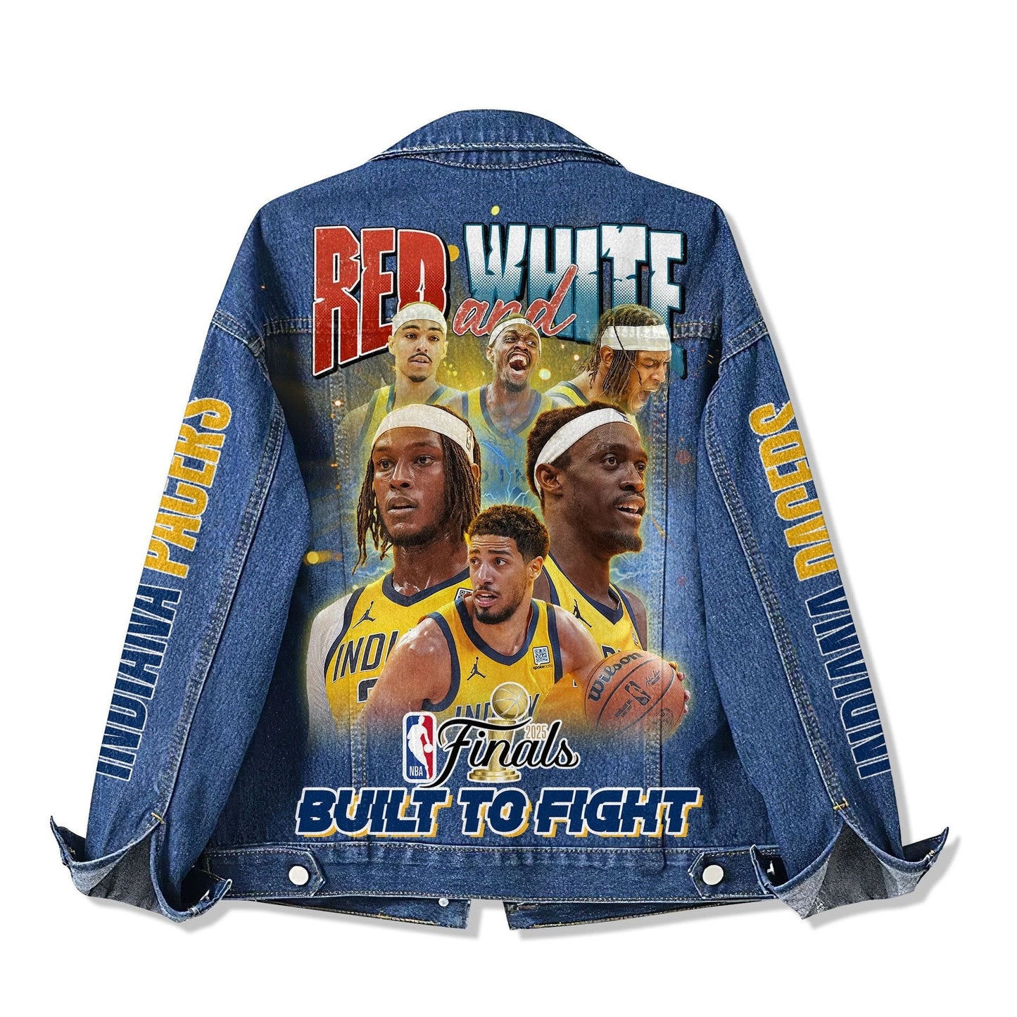 Indiana Pacers Special Edition Unisex Denim Jacket