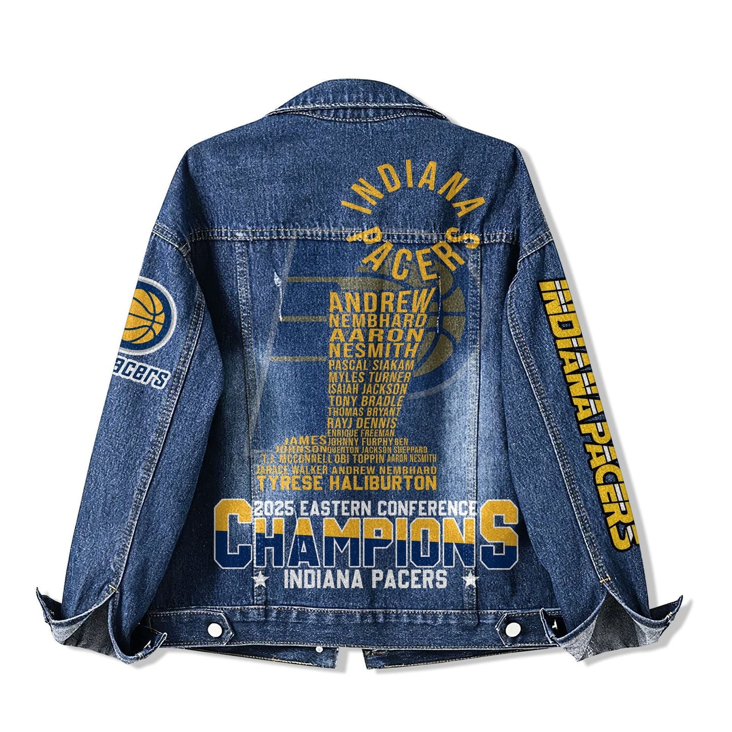Indiana Pacers Special Edition Unisex Denim Jacket