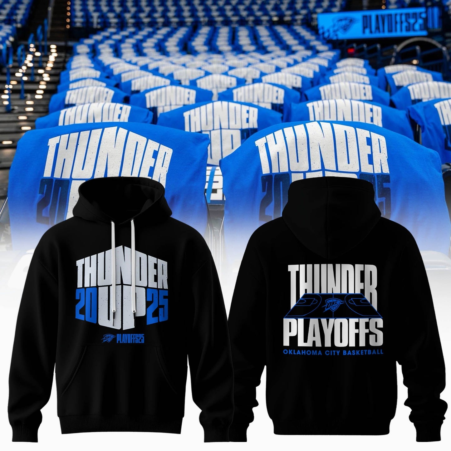 Oklahoma City Thunder Premium Unisex Hoodie (Kids & Adults)