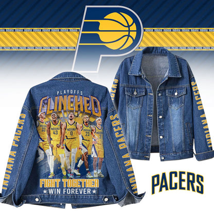 Indiana Pacers Special Edition Unisex Denim Jacket