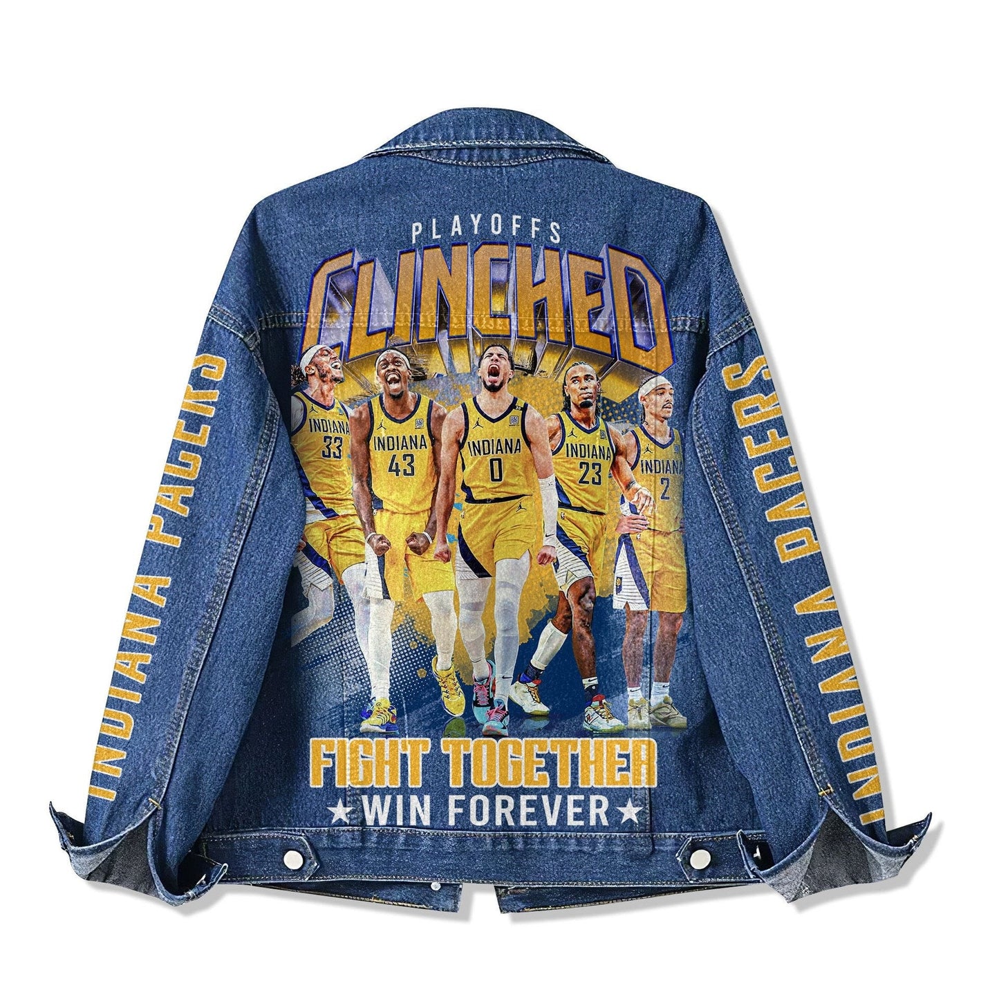 Indiana Pacers Special Edition Unisex Denim Jacket