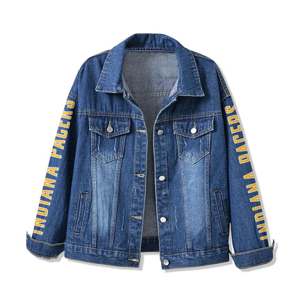Indiana Pacers Special Edition Unisex Denim Jacket