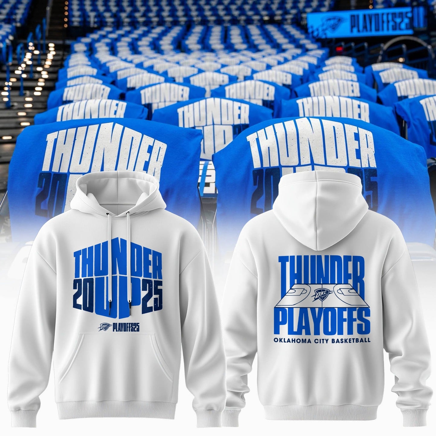 Oklahoma City Thunder Premium Unisex Hoodie (Kids & Adults)