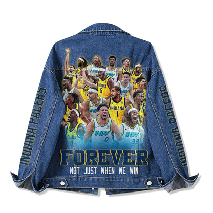 Indiana Pacers Special Edition Unisex Denim Jacket
