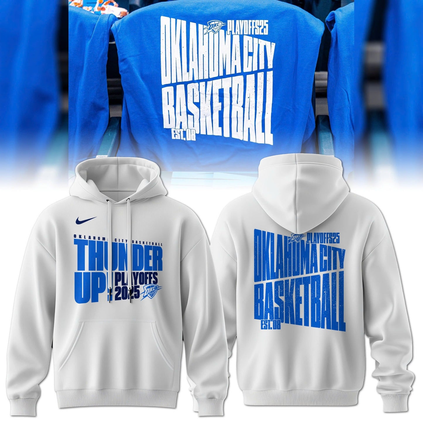 Oklahoma City Thunder Premium Unisex Hoodie (Kids & Adults)