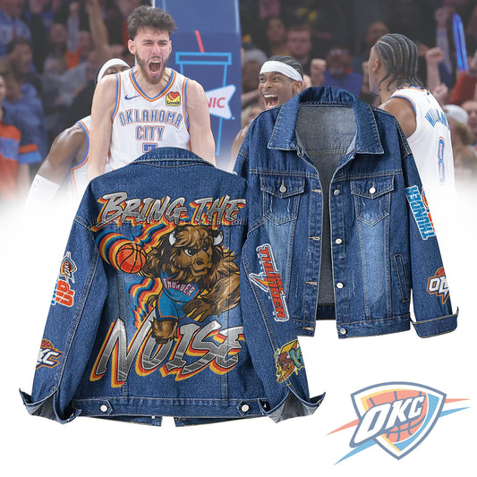 Oklahoma City Thunder Special Edition Unisex Denim Jacket