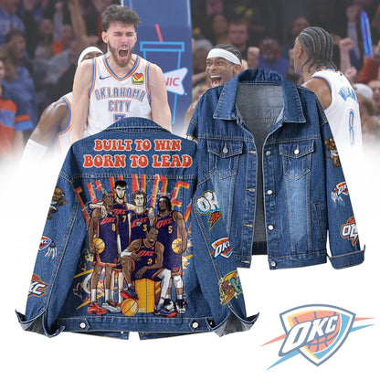 Oklahoma City Thunder Special Edition Unisex Denim Jacket