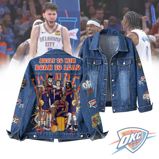Oklahoma City Thunder Special Edition Unisex Denim Jacket