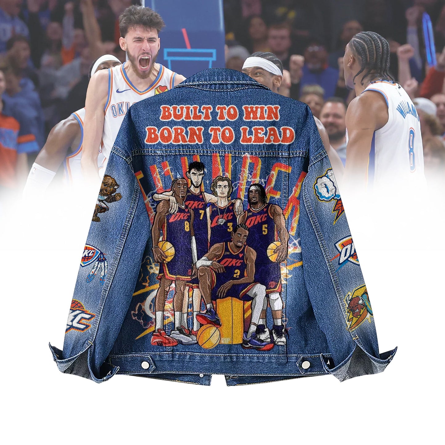 Oklahoma City Thunder Special Edition Unisex Denim Jacket