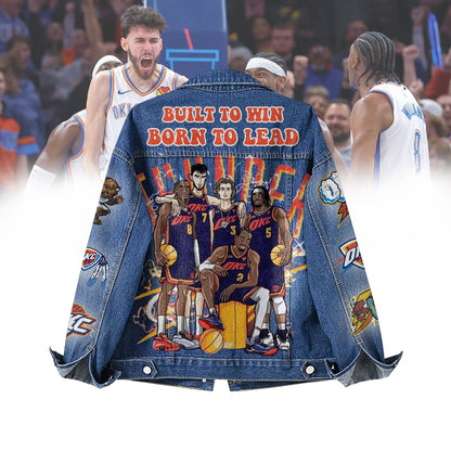 Oklahoma City Thunder Special Edition Unisex Denim Jacket