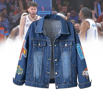 Oklahoma City Thunder Special Edition Unisex Denim Jacket