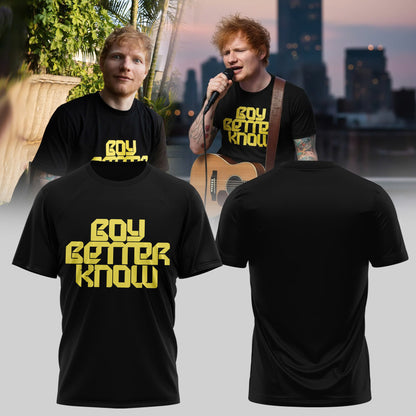 NEW PREMIUM ED SHEERAN UNISEX T-SHIRT 2026