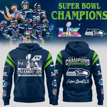 LIMITED EDITION - NEW CUSTOMIZED NFL06 SSH SEATTLE SEAHAWKS CHAMPIONS HOODIE, T-SHIRTS, ZIP HOODIE, SWEASHIRTS & POLO 10